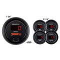 Autometer 3-3/8" & 2-1/16" SPORT-COMP Digital 5-Piece Gauge Kit | Universal (6300)