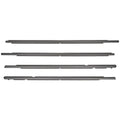 Mitsubishi OEM Exterior Black Door/Window Molding | 2008-2015 Mitsubishi Evo X (5727A00/5757A01)