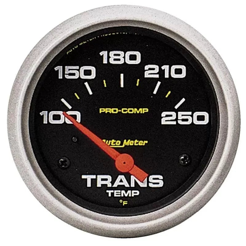 Autometer 2-5/8" 100-250 °F Transmission Temp Gauge PRO-COMP | Universal (5457)