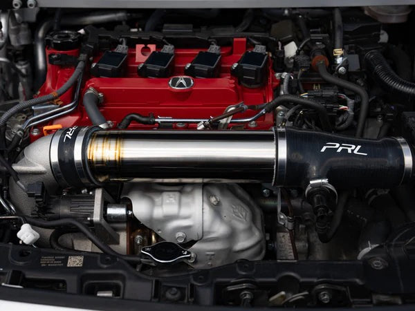 PRL Titanium Turbocharger Inlet Pipe Kit | 2022+ Honda Civic SI & 2023+ Acura Integra (PRL-HC11-15T-INT-TIP-HVI)