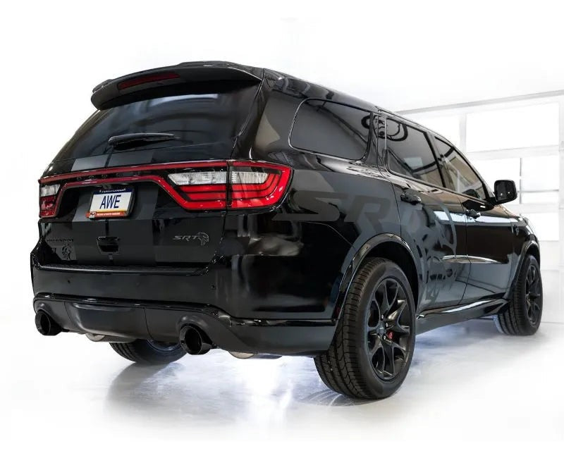 AWE Touring Edition Exhaust for Dodge Durango 6.4 / 6.2 SC - Diamond Black Tips (3015-33952)