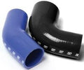Turbosmart Silicone 90 Degree Reducer Elbow - Black 2.00" to 2.50" | Universal (TS-HRE902025-BK)