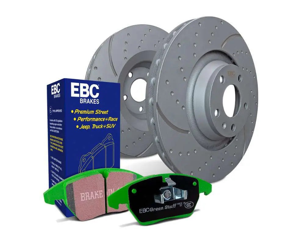 EBC Brakes S10K Greenstuff Pad & GD Rotor Front Kit | 2022-2026 Honda Civic Si (S10KF1749)