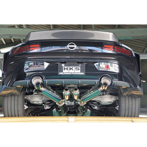 HKS Full Dual Muffler Catback Exhaust | 2023+ Nissan Z (31014-KN002)