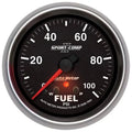 Autometer 2-5/8" 0-100 PSI Fuel Pressure Gauge SPORT-COMP II | Universal (7663)