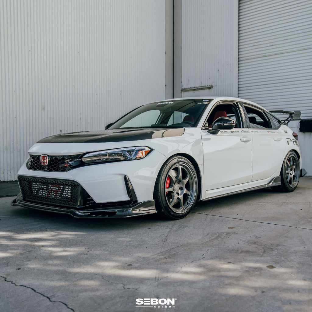 Seibon MB-style Carbon Fiber Front Lip | 2023+ Honda Civic Type R (FL23HDCVR-MB)