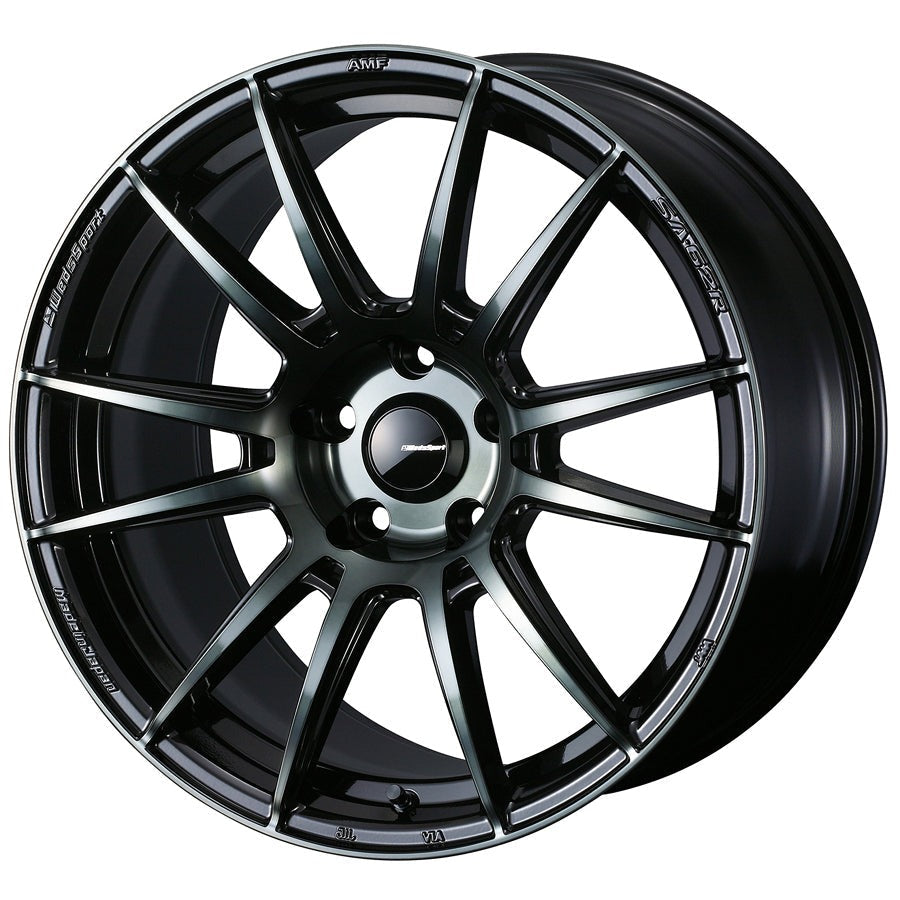 WedsSport SA-62R Weds Black Clear 17x7.5 | 5x100 (41765)