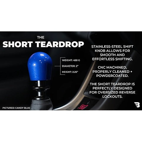 Billetworkz Weighted Shift Knob - 6 Speed BRZ Engraving | 2013-2021 Subaru BRZ (BW-KNB-BRZ1-SBRZ)