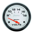 Autometer 2-5/8" 8-18V Voltmeter Gauge Phantom | Universal (5891)
