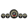 Autometer 3-3/8" & 2-1/16" Electric Speedometer 5-Piece Gauge Kit Cruiser AD | Universal (1100)