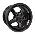 Race Star Wheels 92 Drag Star Series Gloss Black 15x10 | 5x135 (92-510540B)