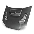 Seibon CW-Style Dry Carbon Fiber Hood | 2004-2005 Subaru WRX/STI (HD0405SBIMP-CW-DRY)