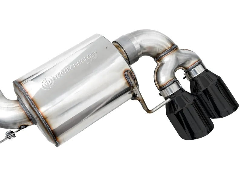 AWE Resonated Touring Edition Exhaust for G2X M340i / M440i - Diamond Black Tips (3015-43158)