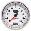Autometer 3-3/8" 0-10000 RPM Tachometer Gauge NV | Universal (7497)
