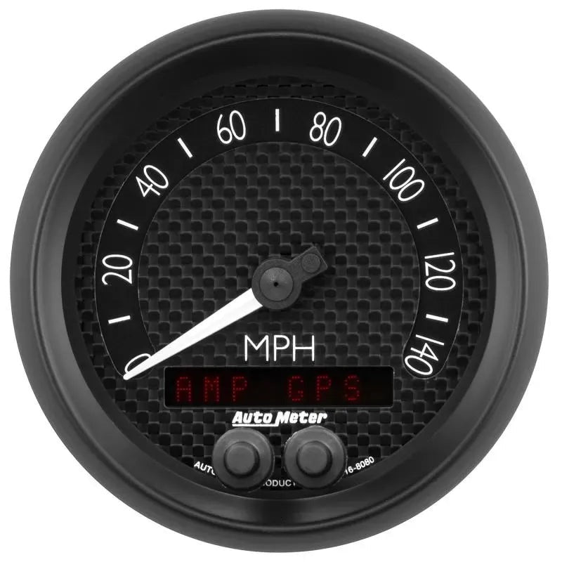 Autometer 3-3/8" 0-140 MPH Speedometer Gauge GT | Universal (8080)