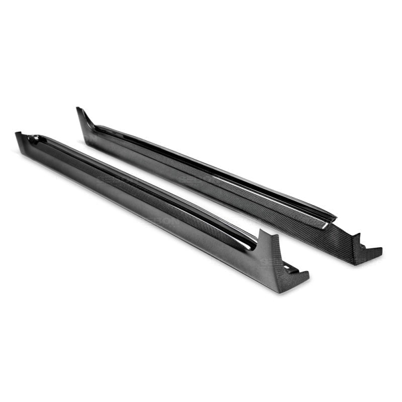 Seibon Carbon Fiber Side Skirts | 2008-2010 Subaru STI (SS0809SBIMPSTI-OE)