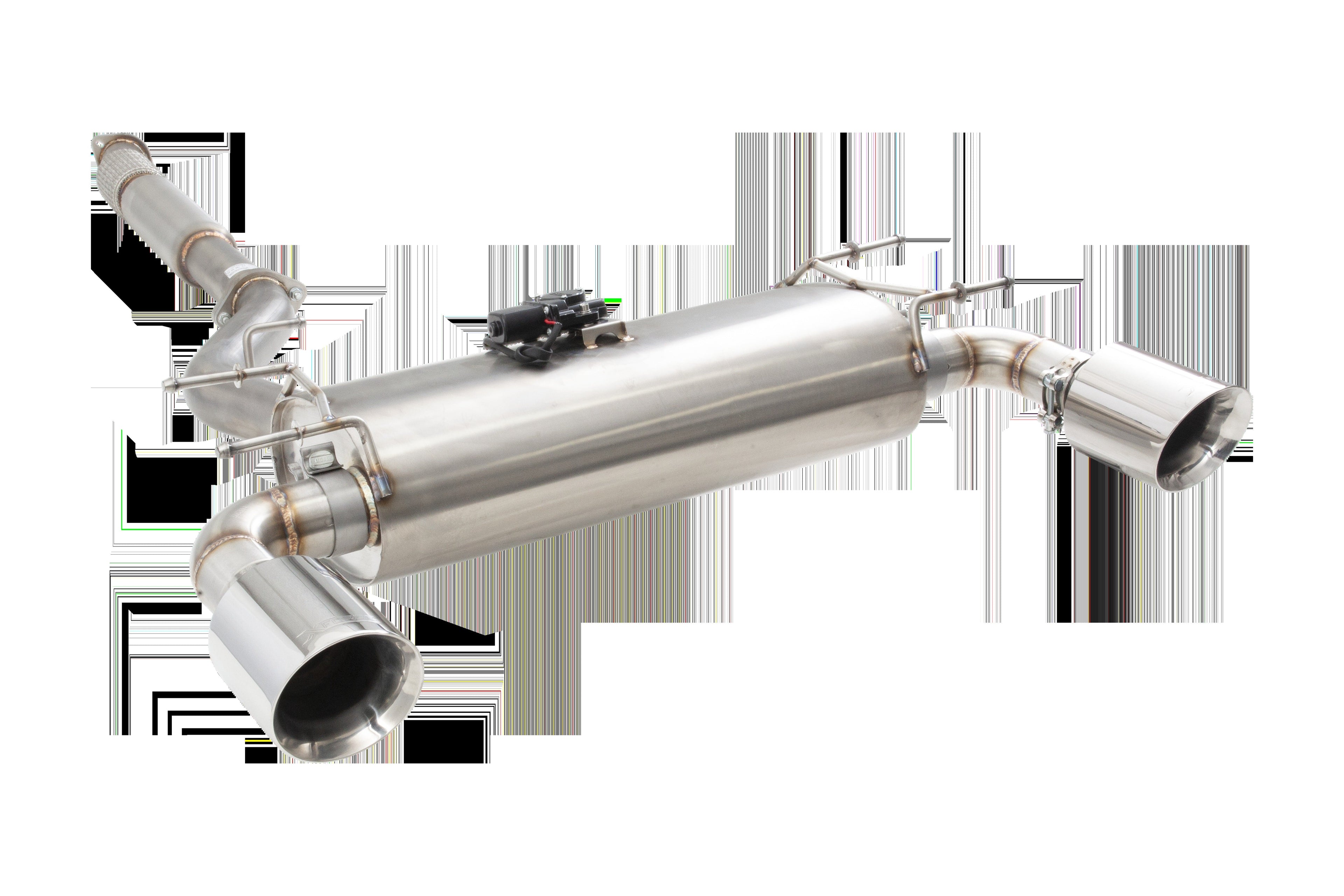 XForce Varex Valved Cat Back Exhaust System | 2013-2021 Subaru BRZ / Scion FR-S / Toyota 86 & 2022+ Subaru BRZ / Toyota GR86 (ESBRZ1VKCS)