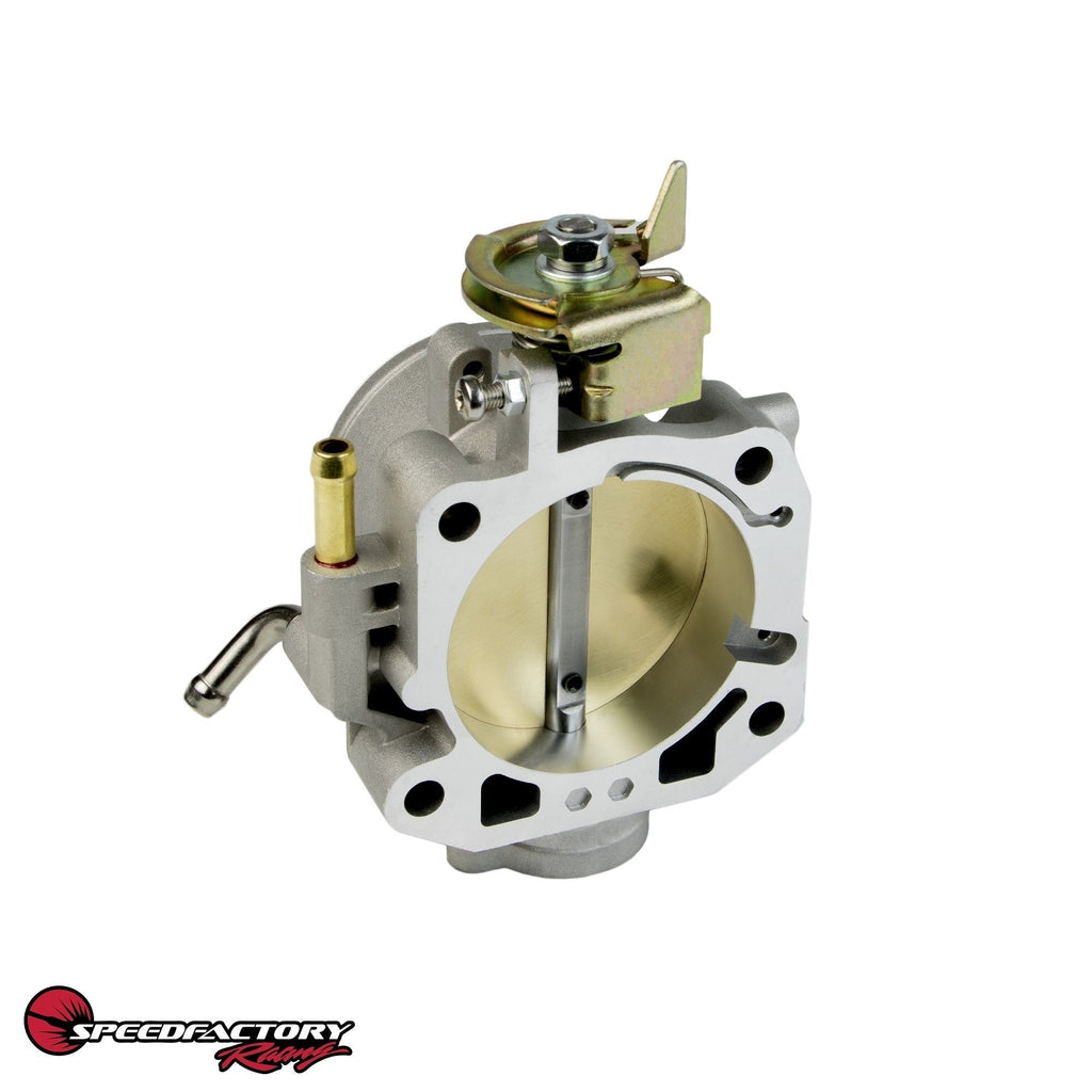 SpeedFactory Racing 70mm Throttle Body w/ Thermal Gasket | 2000-2005 Honda S2000, 1992-2000 Honda Civic, and 1994-2001 Acura Integra (SF-02-500)