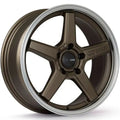 Enkei Quasar Matte Bronze w/ Machined Lip 17x7.5 | 5x100 (550-775-8045ZP)