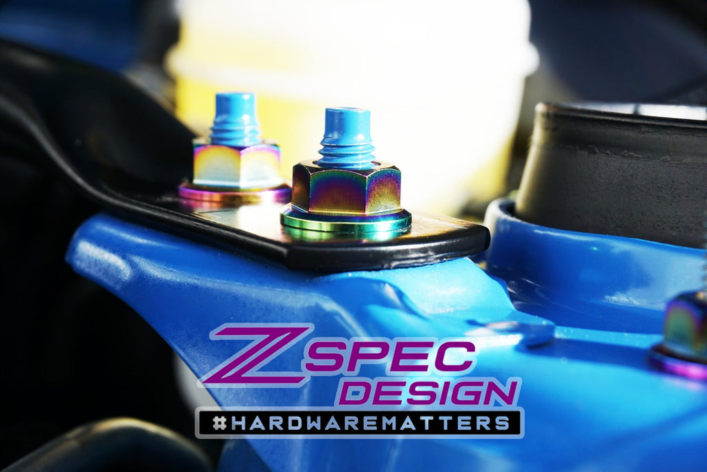 ZSPEC "Stage 2" Dress Up Bolts® Titanium Fastener Kit | 2022+ Toyota GR86/Subaru BRZ (00843612124289)