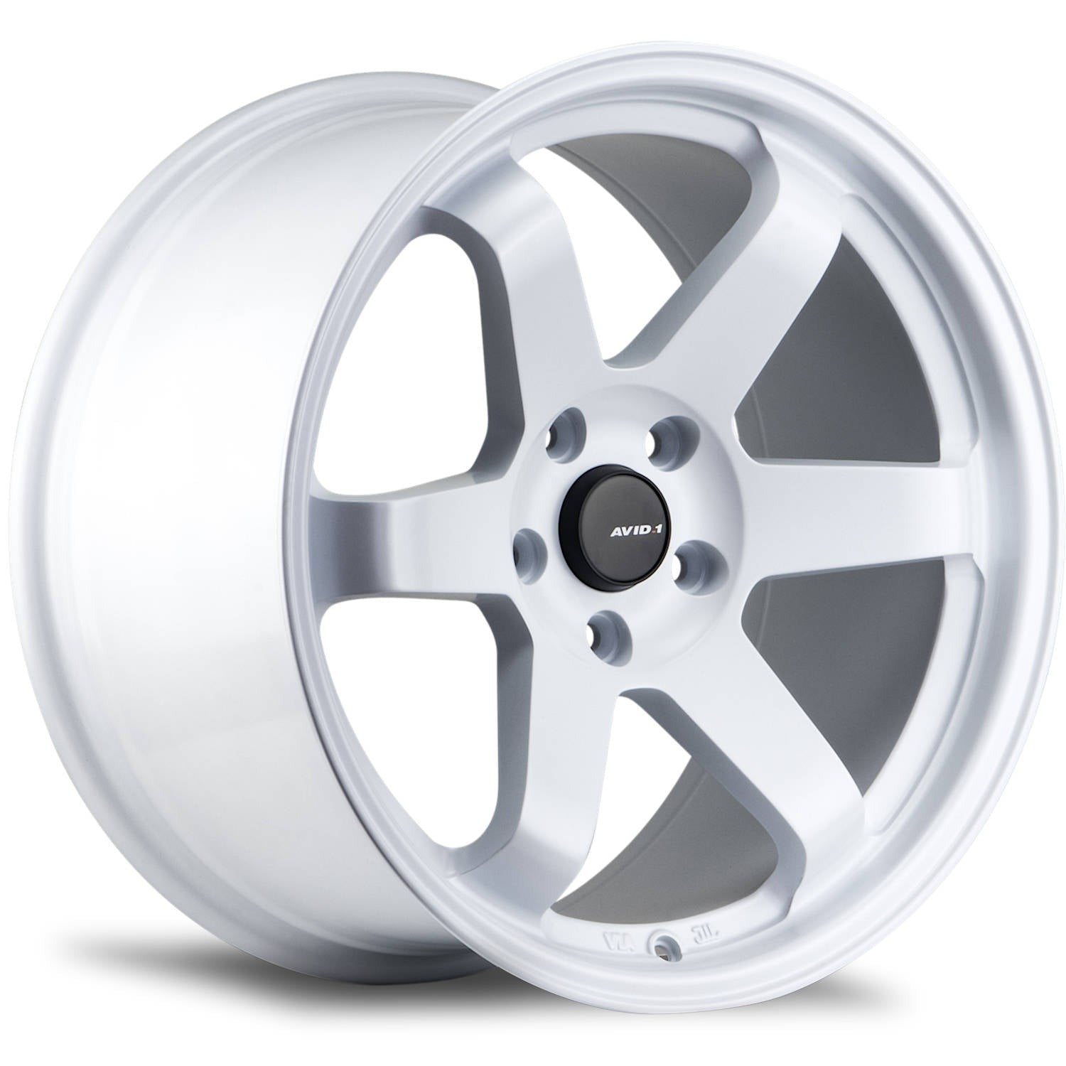 AVID1 AV6 Matte White 18x9.5 | 5x114.3 (AV0618955H24WH)