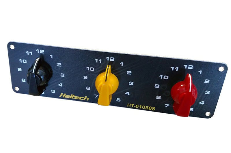 Haltech Triple Switch Panel Kit | Universal (HT-010508/10)