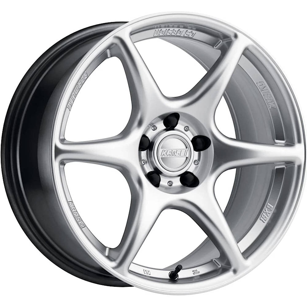 Kansei Wheels Tandem Hypersilver 19x9.5 | 5x114.3 (K11S-199512+22)