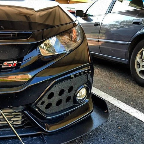 Ski Productions Front Vent Overlay | 2016-2019 Honda Civic (SP-FK7-FV)