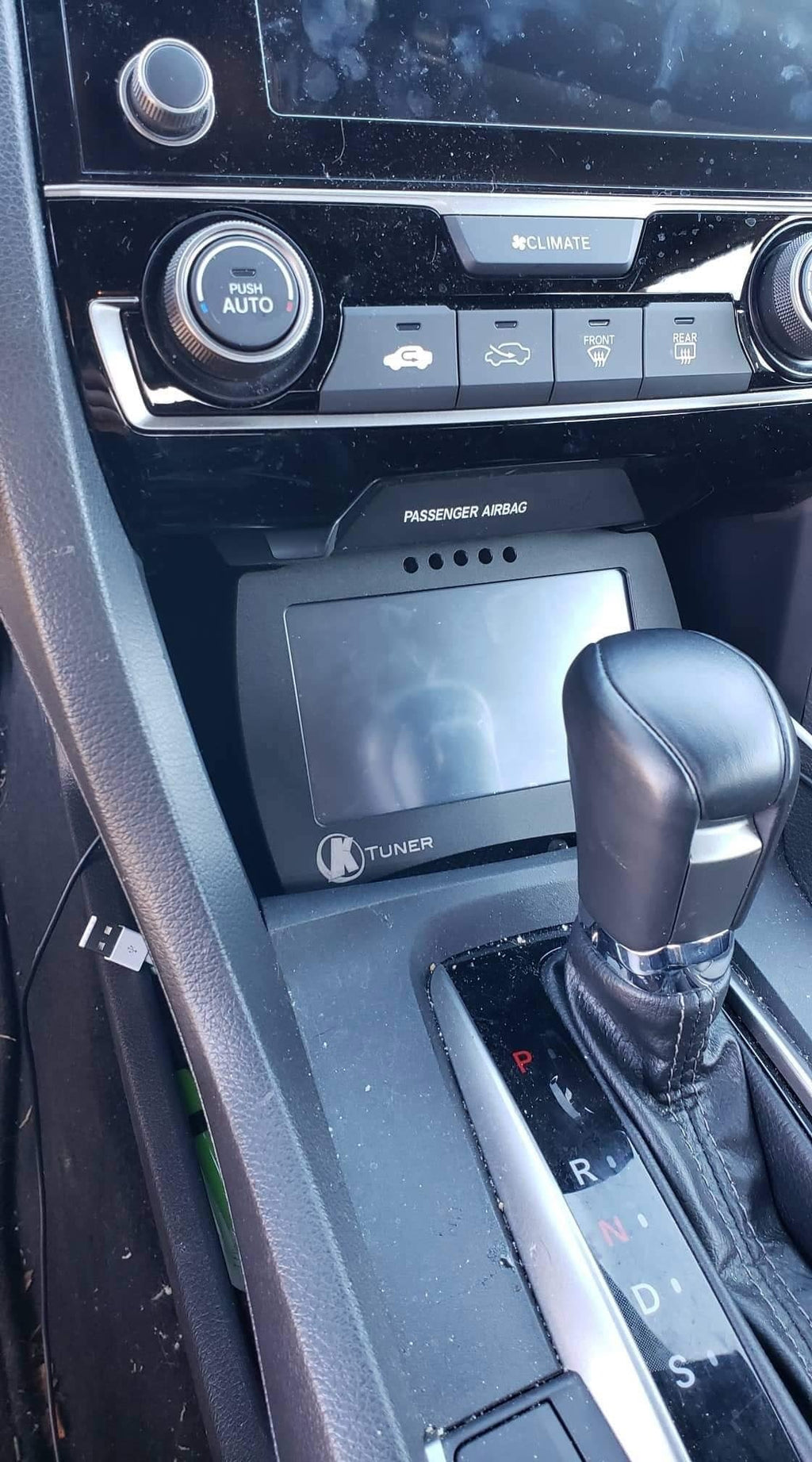 Dimensions Unlimited KTuner V2 Above Stereo Mount | 2016-2021 Honda Civic (DU-TSP-V2-ASM)