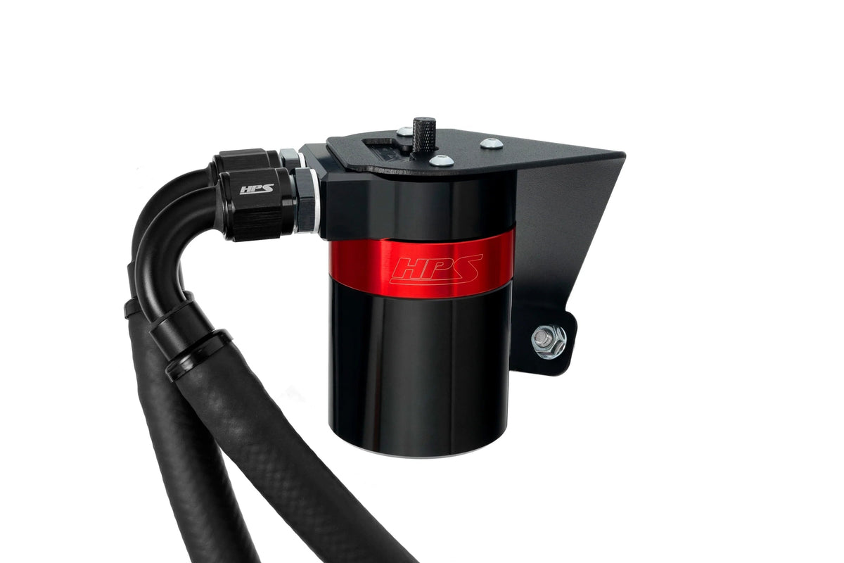 HPS Aluminum Oil Catch Can Kit | 2022+ Subaru BRZ / Toyota GR86 & 2013-2021 BRZ / FR-S / 86 (860-026/030)