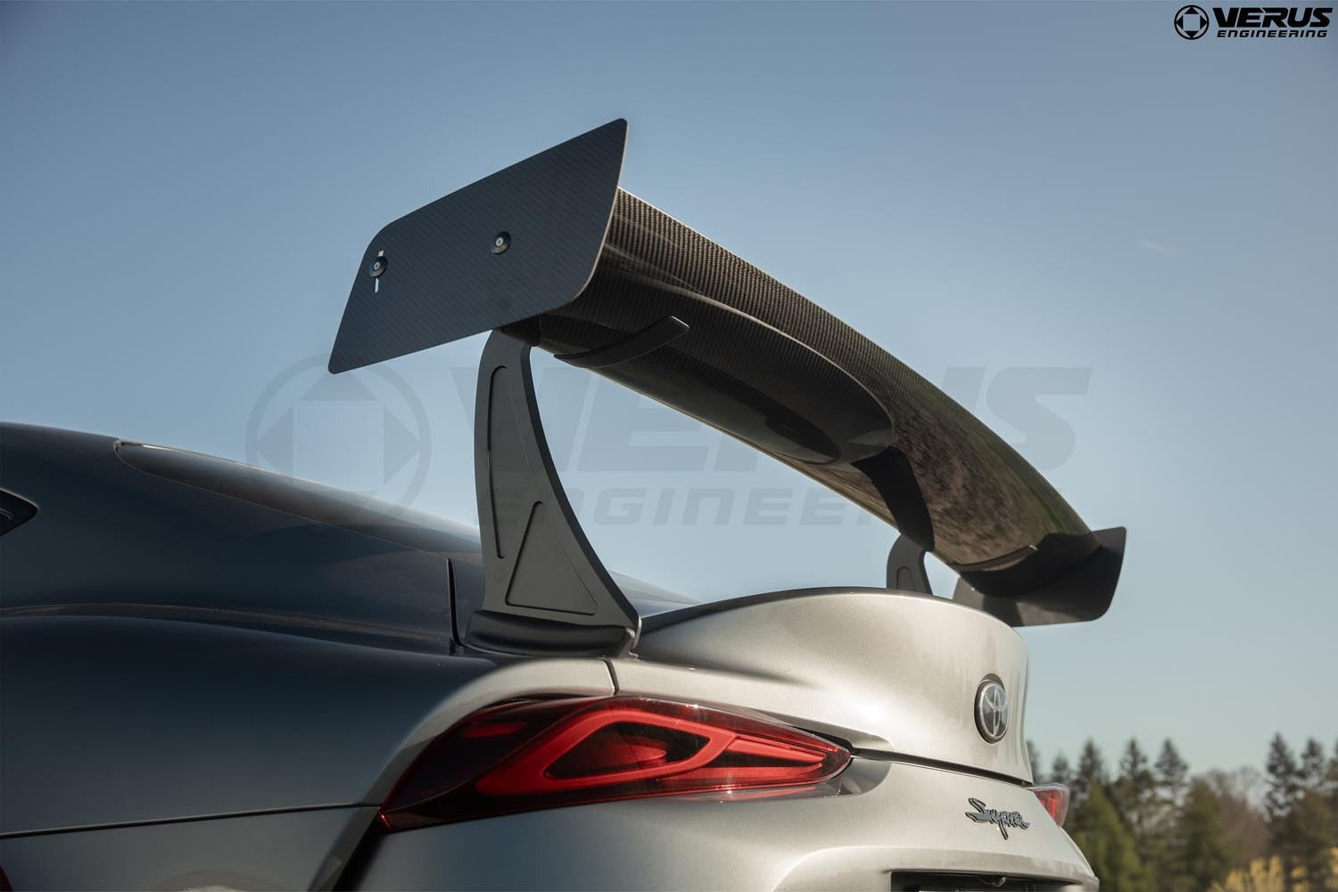 Verus Engineering V1X Swan Neck Rear Wing Kit | 2020-2026 Toyota Supra (A0598A)