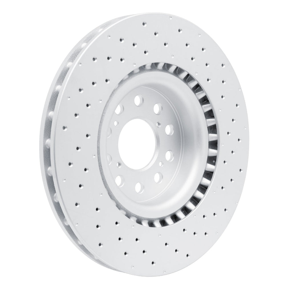 DFC Front Drilled Hi-Carbon Alloy Geomet Coated Rotor | 2017-2026 Honda Civic Type-R (920-59065)