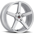 Spec-1 Wheels SP-36 Silver w/ Machined Face and Outer Lip Ring 18x8 | 5x114.3 (SP3618801638SB)
