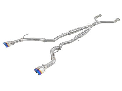aFe Takeda 2.5" Stainless Steel Cat-Back Exhaust System | 2016-2024 Infiniti Q50 3.0L (49-36132)