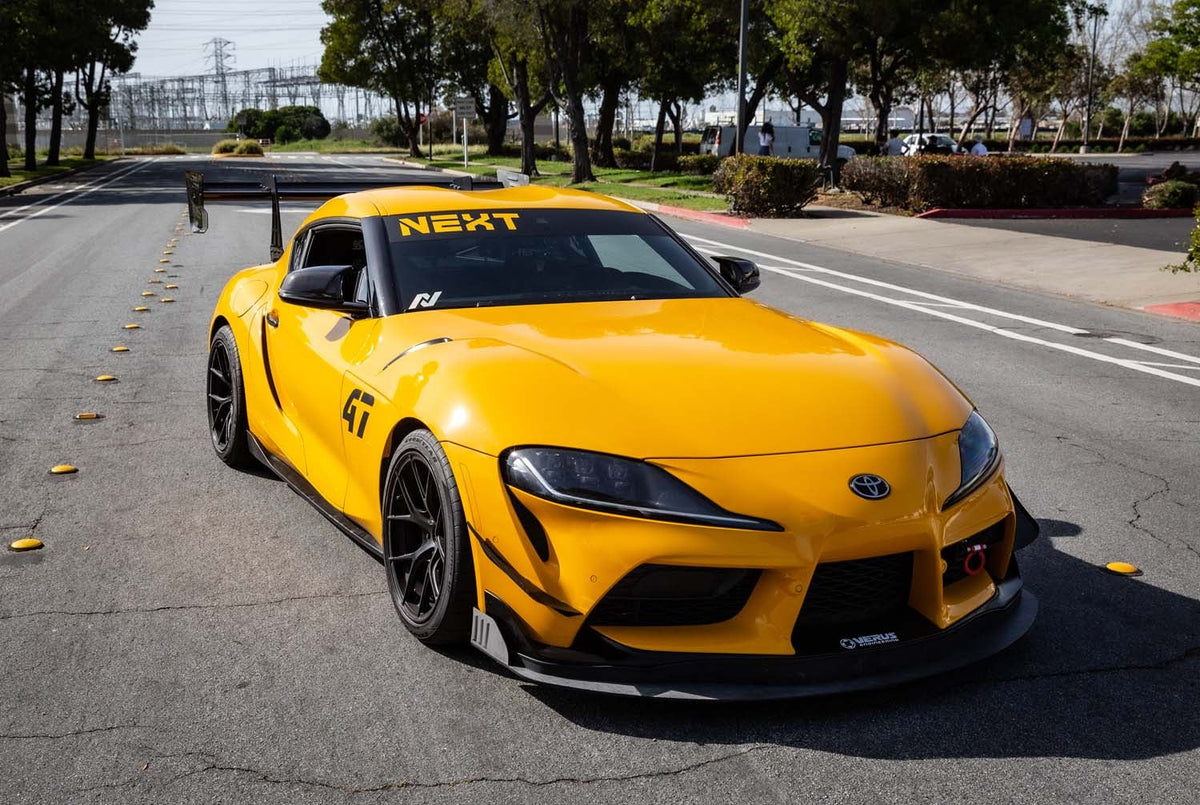 Verus Engineering Front Splitter Endplates, Standard Front Splitter | 2020-2026 Toyota Supra (A0505A)