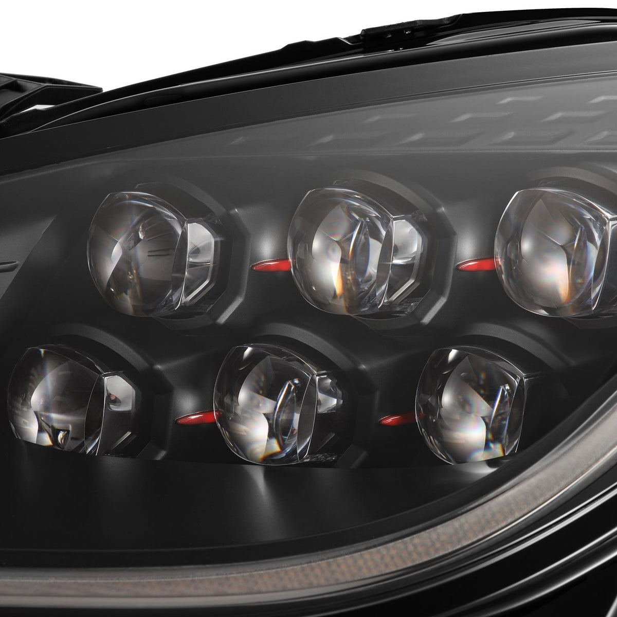 Alpharex NOVA-Series LED Projector Headlights - Black | 2021+ Toyota GR86 / Subaru BRZ (880876)