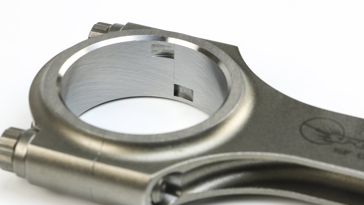 SpeedFactory Racing B16 Forged Steel H-Beam Connecting Rods | 1997-2000 Honda Civic Type-R, 1994-1995 Honda Del Sol, and 1999-2000 Honda Civic Si (SF-02-108)