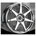 Drag Wheels DR33 PVD Chrome 17x7.5 | 5x100/5x114.3 (DR331775054573VC)