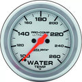 Autometer 2-5/8" 100-260 °F Water Temperature Gauge ULTRA-LITE | Universal (4455)