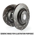 EBC Brakes Front Slotted Rotors | 2015-2021 Subaru WRX (USR7337)