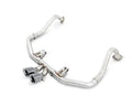 AWE Track Edition Exhaust for Porsche 718 Boxster / Cayman - Chrome Silver Tips (3010-32038)