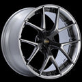BBS Wheels RI-S Diamond Black w/ Machined Lip 20x10 | 5x112 (RIS014DBPK)
