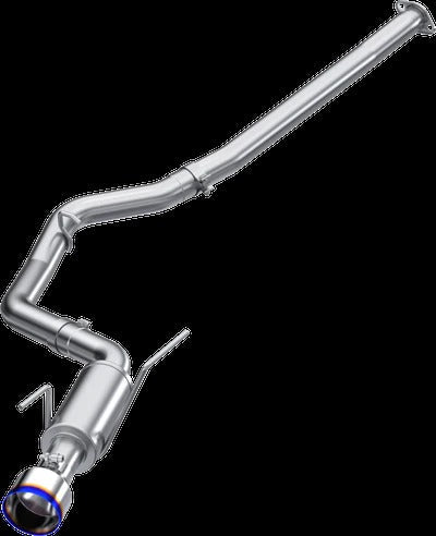 MBRP Stainless Steel 3" Cat-Back - Single Exit | 2011 - 2021 Subaru WRX / STI (S4803)