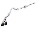 AWE 0FG Catback Dual Side Exit Exhaust for 4th Gen Silverado/Sierra 1500 5.3L (Flat Bumper) - Diamond Black Tips (3015-23208)
