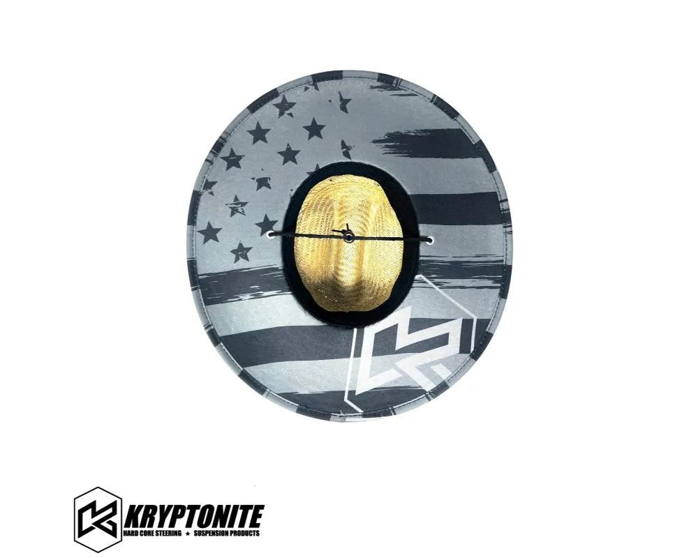 Kryptonite Graphic Straw Hat | STRAWQR2