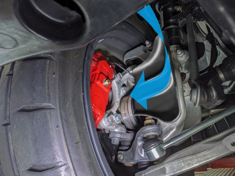 Cusco Front Brake Cooling Duct Set | 2023+ Honda Civic Type-R (3F7 340 A)