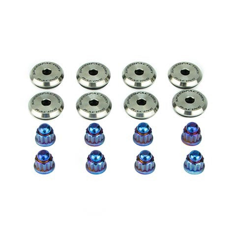 SpeedFactory Racing H-Series VTEC Titanium Valve Cover Hardware Kit | 1992-2001 Honda Prelude (SF-02-076-H22)