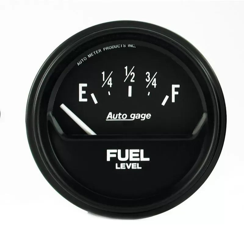Autometer 2-5/8" 0-90 Ω Mechanical Fuel Level Gauge GM | Universal (2316)
