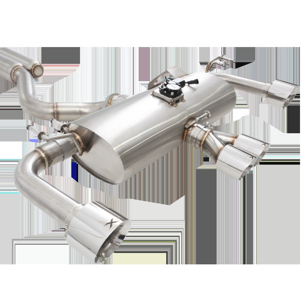 XForce Varex Valved Cat Back Exhaust System | 2023+ Toyota GR Corolla (ESTCG23VKCS)