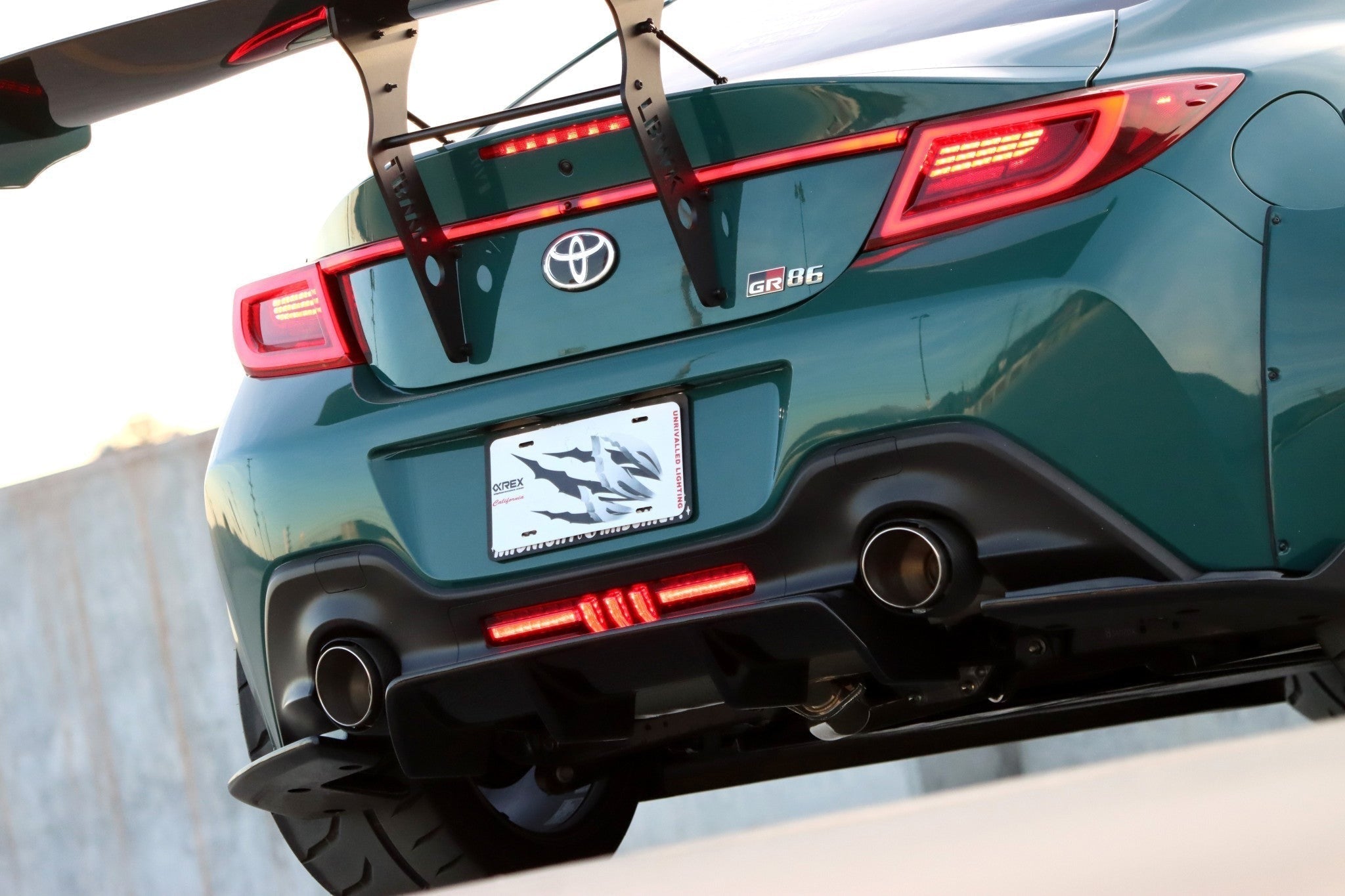 Alpharex LUXX-Series LED Trunk Light - Vivid Red | 2021+ Toyota GR86 / Subaru BRZ (220030)